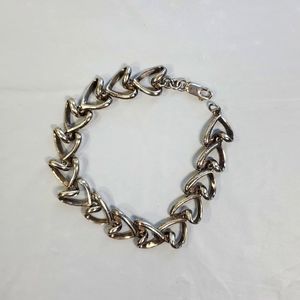 *925 Heartlink Bracelet